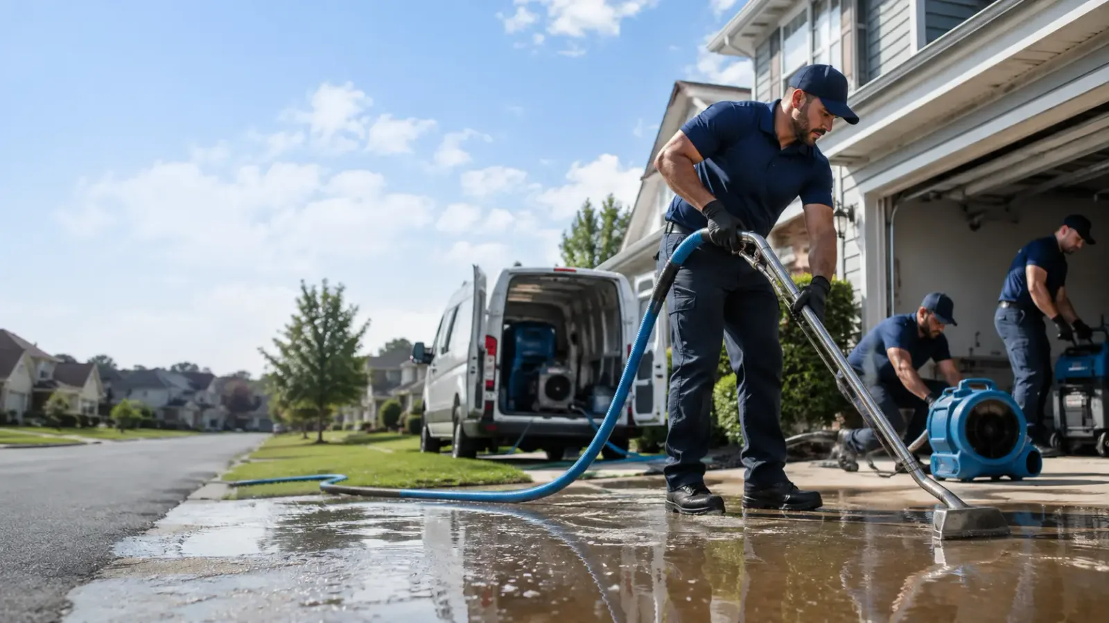 Basement Water Removal in Columbia, CT